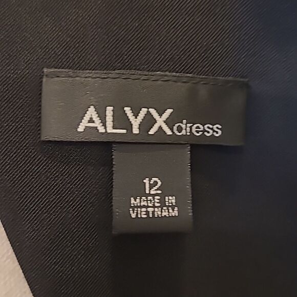 ALYX Stretch Little Black Dress NWT - Picture 4 of 16